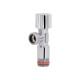 Кран кутовий Thermo Alliance Forte 1/2"ЗЗ, хром TAF341W1515