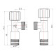 Кран кутовий Thermo Alliance Forte 1/2"ЗЗ, хром TAF341W1515