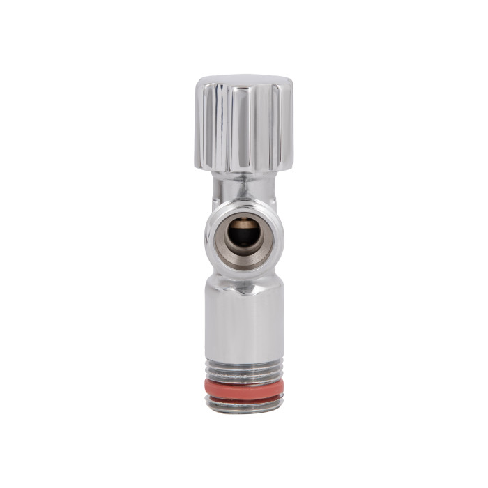 Кран кутовий Thermo Alliance Forte 1/2"ЗЗ, хром TAF341W1515