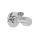 Кран кутовий Thermo Alliance Forte 1/2"ЗЗ, хром TAF341W1515