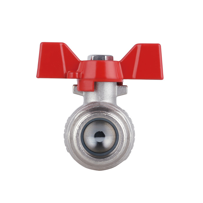 Кран кульовий з накидною гайкою Thermo Alliance Forte 3/4" ВЗ для води прямий SF261W20
