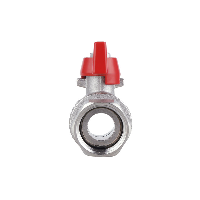 Кран кульовий з накидною гайкою Thermo Alliance Forte 3/4" ВЗ для води прямий SF261W20