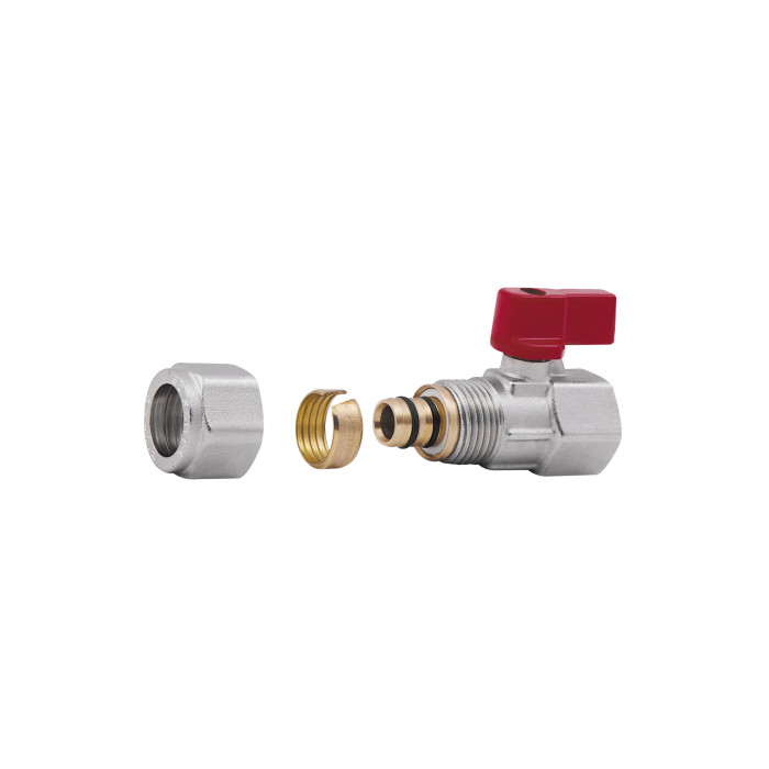 Кран кульовий обтискний Thermo Alliance Forte 16х1/2" ВР SF264W15