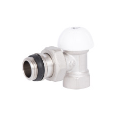 Кран радіаторний Thermo Alliance Standart Powerful 1/2" з антипротіканням кутовий SF233W15