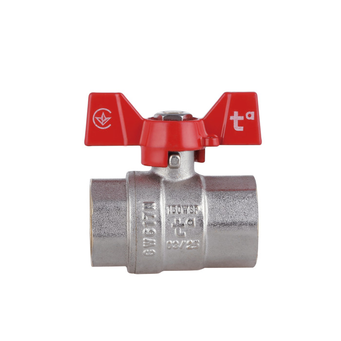 Кран кульовий Thermo Alliance Standart 3/4" ВР для води (метелик) SD602NW20PN40