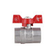 Кран кульовий Thermo Alliance Standart 1" ВР для води (метелик) SD602NW25PN40