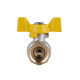 Кран кульовий Thermo Alliance Standart 1/2" ВЗ для газу (метелик) SD607NG15PN40