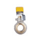 Кран кульовий Thermo Alliance Standart 1/2" ВЗ для газу (важіль) SD605NG15PN40