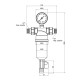 Фільтр самопромивний Thermo Alliance Standart 1/2" тонкого очищення SF127W15