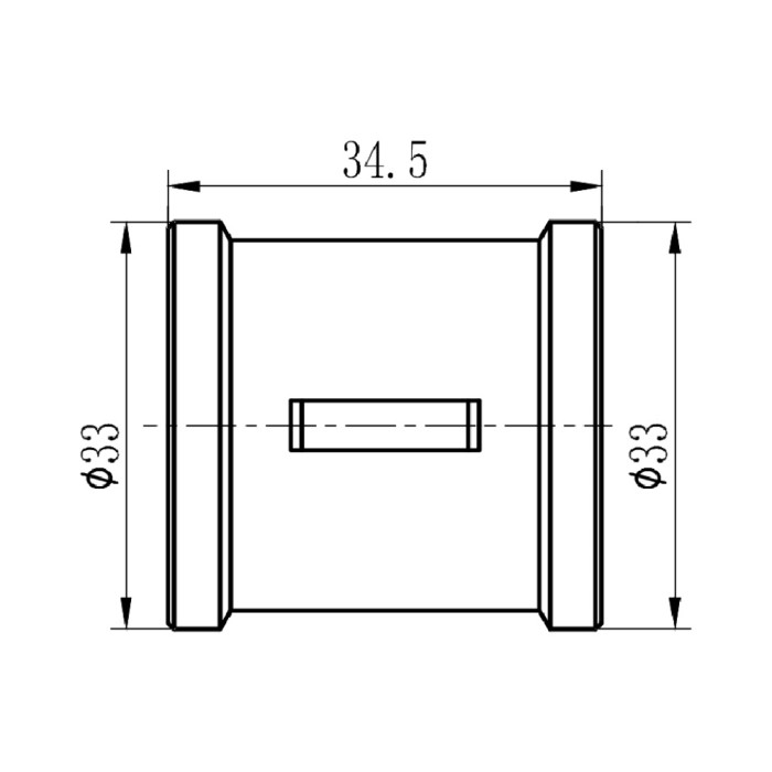 Муфта Thermo Alliance Forte 3/4" ВВ хром SF356H20