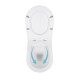 Готове рішення Qtap для ванної кімнати: підвісний унітаз Swan Rimless 520x360x320 + комплект інсталяції Standard (кругла клавіша Black)