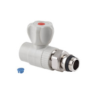 Кран кульовий радіаторний PPR Thermo Alliance 20х1/2" прямий