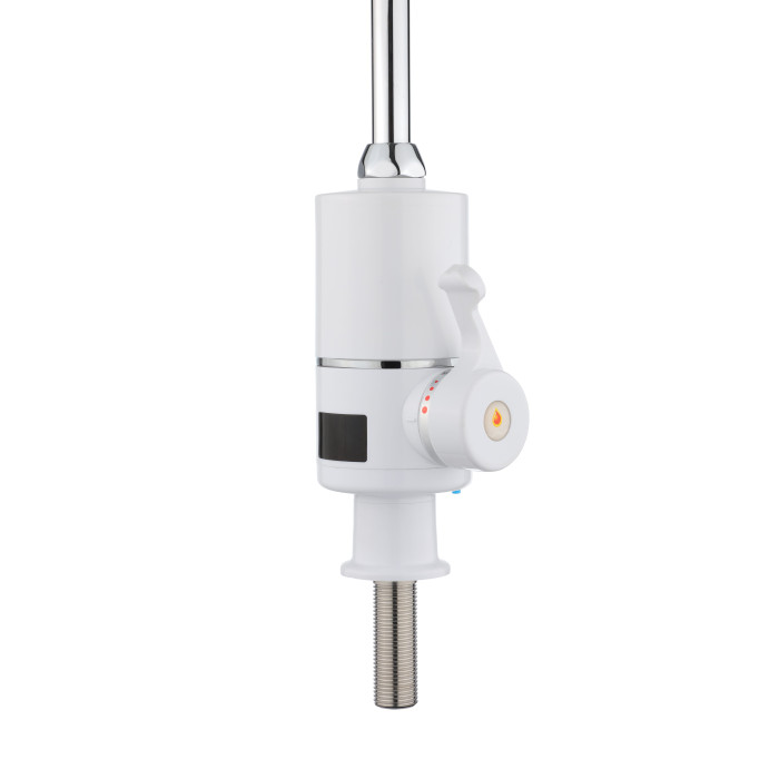 Проточний кран-водонагрівач  для кухні на три режими Lidz Warm 062  LDWAR062WCR49099 White/Chrome