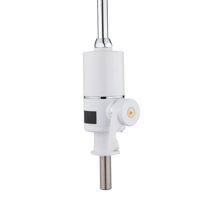 Проточний кран-водонагрівач  для кухні на три режими Lidz Warm 062  LDWAR062WCR49099 White/Chrome
