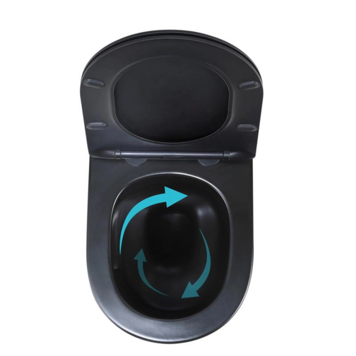 Готове рішення Qtap для ванної кімнати: підвісний унітаз Jay Ultra Quiet 485x360x320 + комплект інсталяції Standard (кругла клавіша White)
