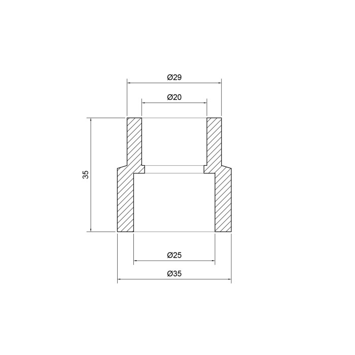Муфта PPR Thermo Alliance 25х20
