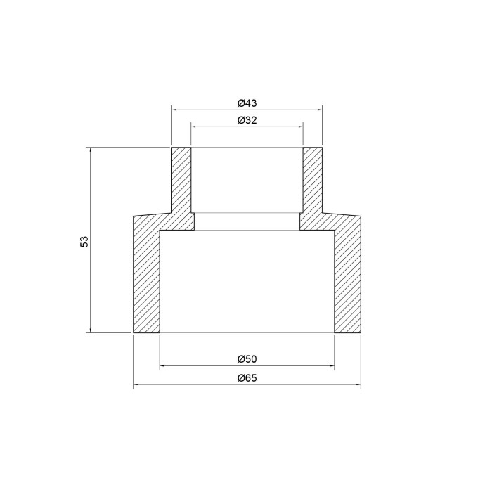 Муфта PPR Thermo Alliance 50х32
