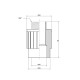 Муфта PPR Thermo Alliance 25х3/4" ЗР