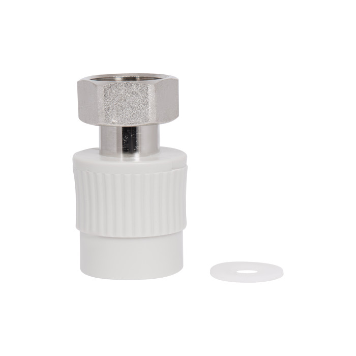 Муфта PPR Thermo Alliance з накидною гайкою 25х3/4"