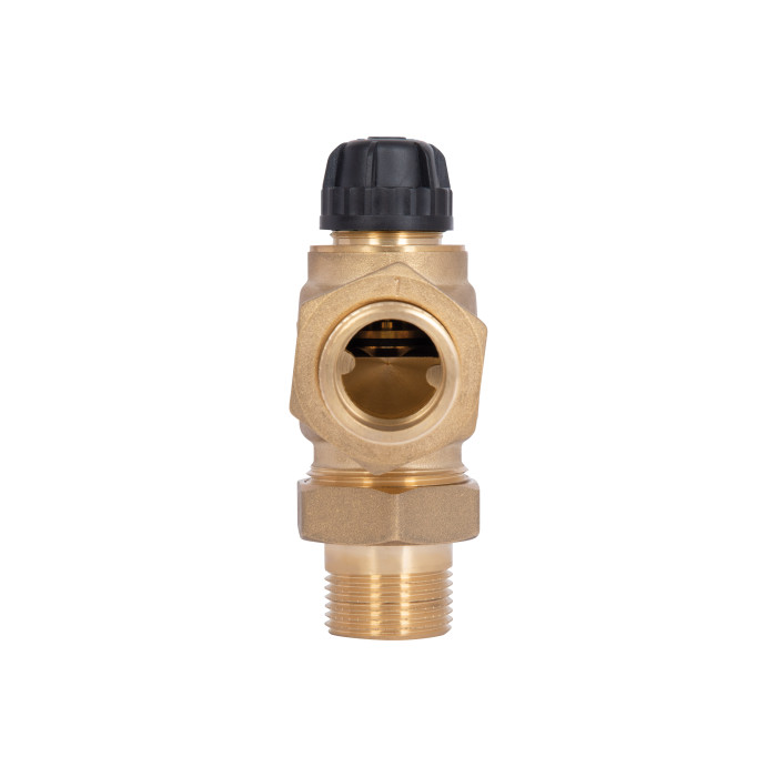 Кран триходовий розподільний без термоголовки Thermo Alliance Forte (M30x1,5; 30-70°С) 1" (11/4") TAF362W2532