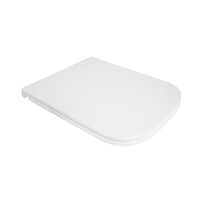 Сидіння для унітаза Qtap (Cardinal 620), White, з мікроліфтом Slim Duroplast, Quick Release QTSC179W50766
