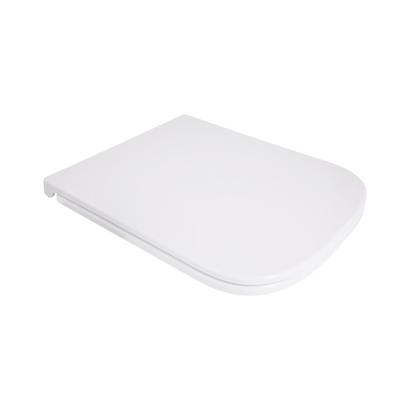 Сидіння для унітаза Qtap (Cardinal 620), White, з мікроліфтом Slim Duroplast, Quick Release QTSC179W50766
