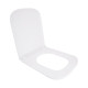 Сидіння для унітаза Qtap (Cardinal 620), White, з мікроліфтом Slim Duroplast, Quick Release QTSC179W50766