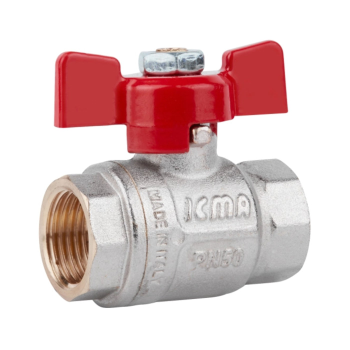 Кран кульовий Icma 1/2" прямий №349