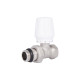 Кран радіаторний Thermo Alliance Base 1/2" ВЗ з антипротіканням прямий SD226W15