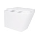 Унітаз підвісний Qtap Tern безобідковий з сідінням Soft-close QT1733052ERW