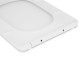 Сидіння для унітаза Qtap (Crow 520,640) з мікроліфтом Slim QT0599SC2170W