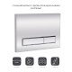 Панель змиву для унітаза Qtap Nest QT0111M08381CRM