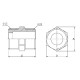 Ніпель Thermo Alliance Forte 1/2" хром SF358H15