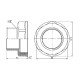 Перехід Thermo Alliance Forte 2"х1" 1/2 ВЗ SF3605040