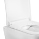 Готове рішення Qtap для ванної кімнати: підвісний унітаз Tern Rimless 490x340x350 + комплект інсталяції Nest 4 в 1 (квадратна клавіша Chrome)