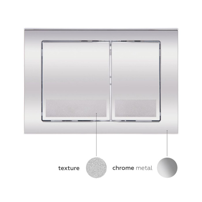 Готове рішення Qtap для ванної кімнати: підвісний унітаз Tern Rimless 490x340x350 + комплект інсталяції Nest 4 в 1 (квадратна клавіша Chrome)