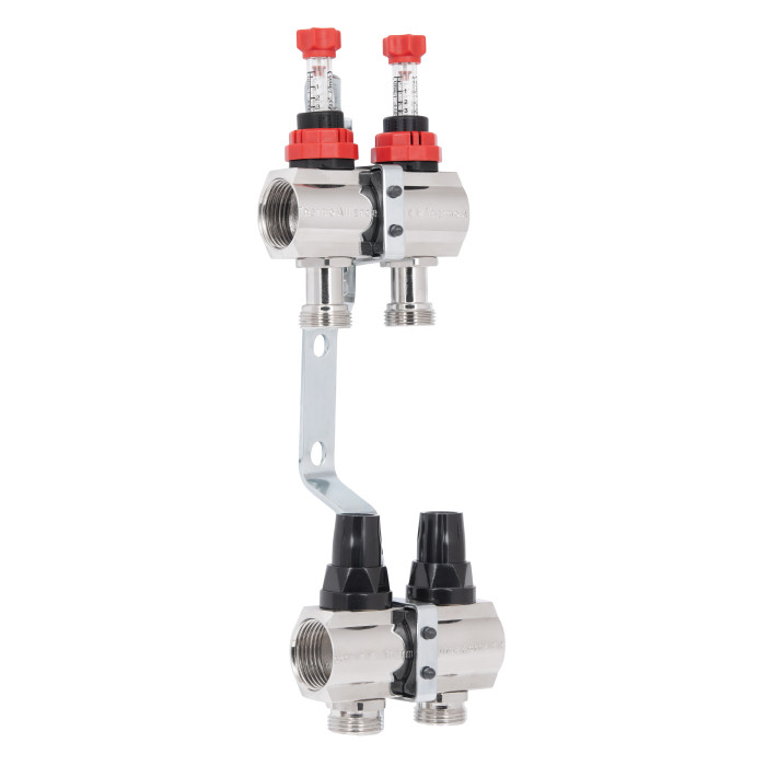 Колектор з витратомірами Thermo Alliance Forte 1" 2 виходи SF001W2
