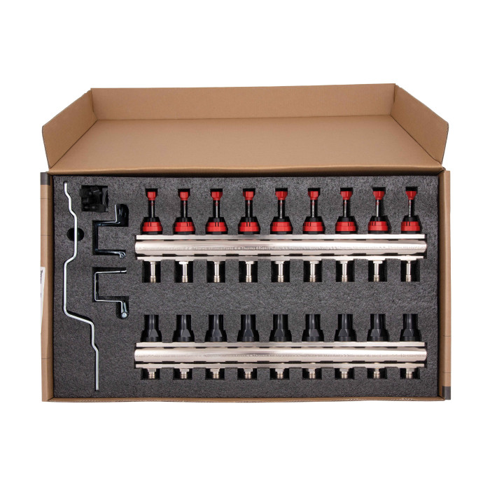 Колектор з витратомірами Thermo Alliance Forte 1" 9 виходів SF001W9
