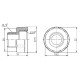Перехід Thermo Alliance Forte 3/8"х3/4" ВЗ SF36096