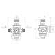 Фільтр самопромивний Thermo Alliance Forte 1/2 "з редуктором SF128W15