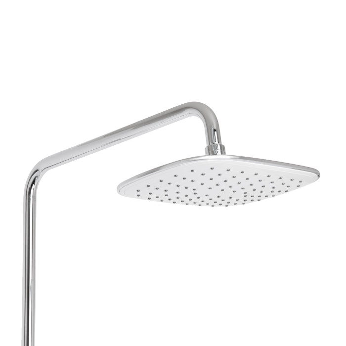 Душова система універсальна Qtap Grand на три споживачі (з виливом) QTGRACRM1004 Chrome