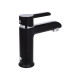 Змішувач для раковини Qtap Grand QTGRABCR001F Chrome/Black