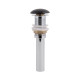 Донний клапан для раковини Qtap PU03 225х70х70 Matt black