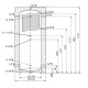 Теплоакумулятор Thermo Alliance TAI-10 2000 з теплообмінником 1,4 кв. м з ізоляцією 60 мм
