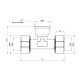 Трійник обтискний Thermo Alliance Standart 20х1/2"х20 ВР SD159W201520