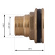 Врізка Thermo Alliance Standart 1 1/4" в бак SD40032