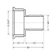 Штуцер Thermo Alliance Standart 20х3/4" ВР SD4262020