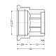 Подовжувач латунний Thermo Alliance Standart 1/2"ВЗ, L=30 мм SD4221530