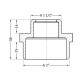 Ніпель Thermo Alliance Standart 2"х1 1/2" ЗР SD4085040
