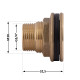 Врізка Thermo Alliance Standart 3/4" в бак SD40020